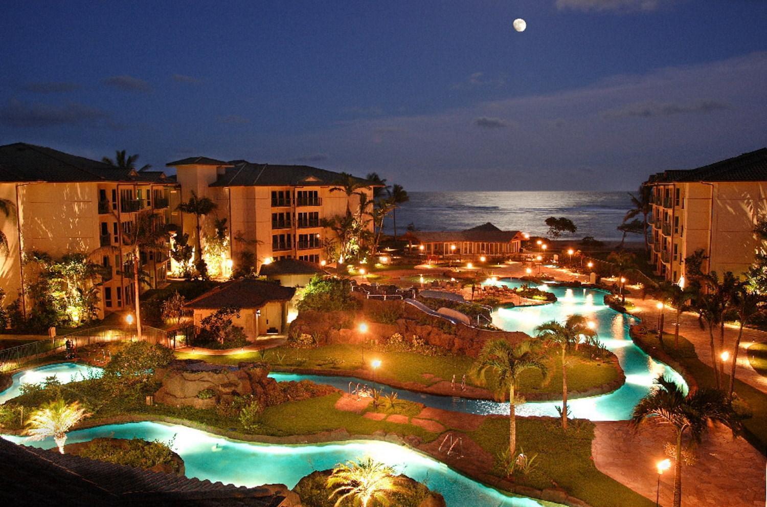 Waipouli Beach Resort Penthouse Beautiful Oceanview Aloha! AC Pool Kapa'a Extérieur photo